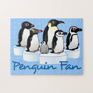 Pinguin-Fan Puzzle
