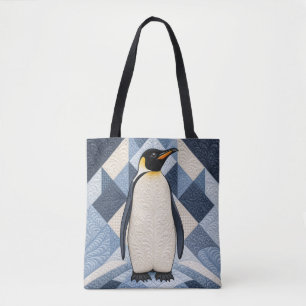 Pinguin-Faux-Quilt