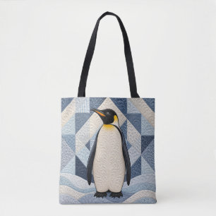 Pinguin-Faux-Quilt