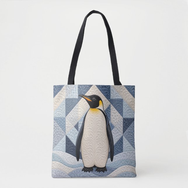 Pinguin-Faux-Quilt (Vorderseite)