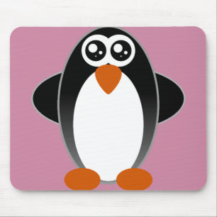 Pinguin-feuchte Augen Mousepad