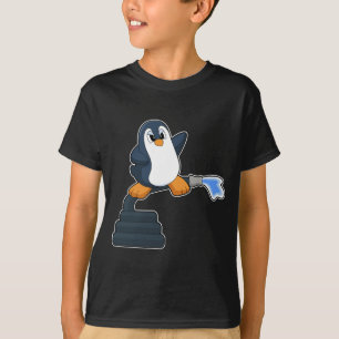 Pinguin Feuerwehrschlauch T-Shirt