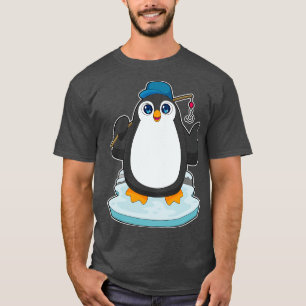 Pinguin Fisher Angelrute T-Shirt