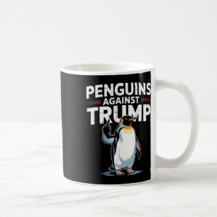 Pinguin Flippers Up widersteht lustigen Pinguinen Kaffeetasse