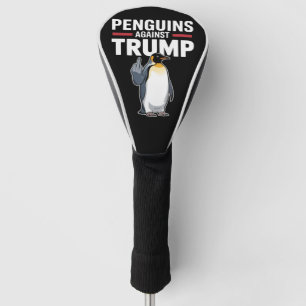 Pinguin Flippert auf widerspenstige Pinguine gegen Golf Headcover