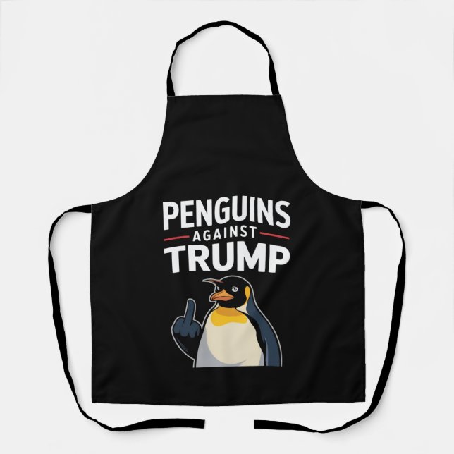 Pinguin Flippert auf widerspenstige Pinguine gegen Schürze (Vorderseite)