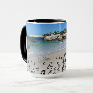Pinguin-Flussstein-Strand   Südafrika Tasse