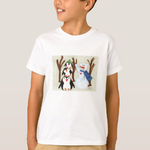 Pinguin Fun - Kinder Kunst für das CHOC T-Shirt