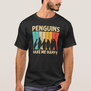 Pinguin für Männer Frauen Pinguine Bird Animal Ret T-Shirt