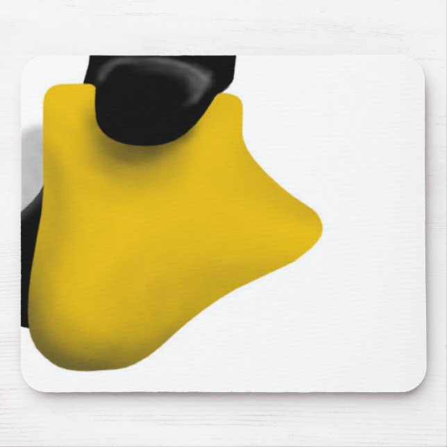 PINGUIN-FUSS-BEIN LINUXS TUX MOUSEPAD (Vorne)