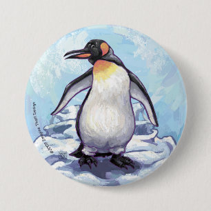 Pinguin-Geschenke und -Accessoires Button