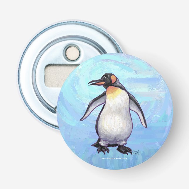 Pinguin-Geschenke und -Accessoires Flaschenöffner (Vorderseite)
