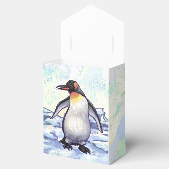 Pinguin-Geschenke und -Accessoires Geschenkschachtel (Geöffnet)