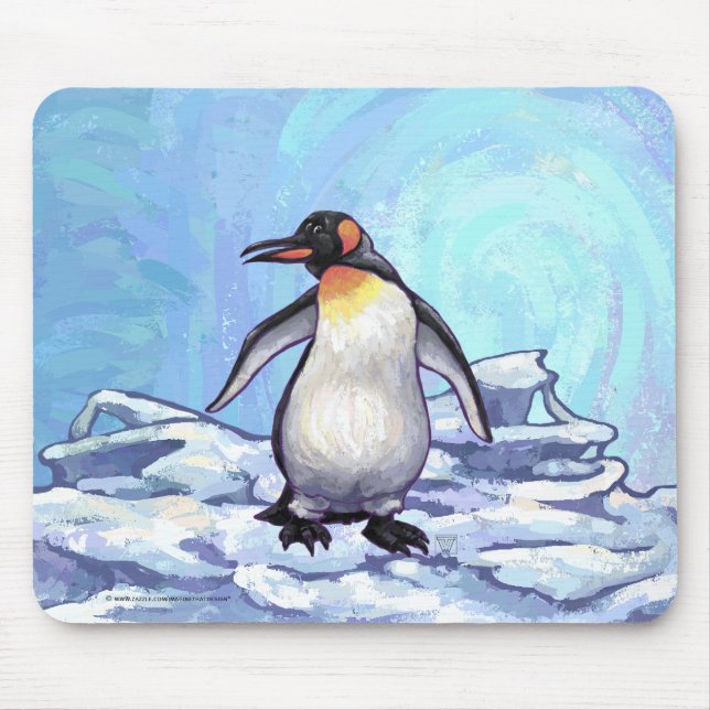 Pinguin-Geschenke und -Accessoires Mousepad (Vorne)
