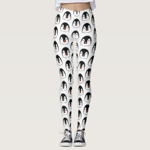 Pinguin-Gesicht Leggings