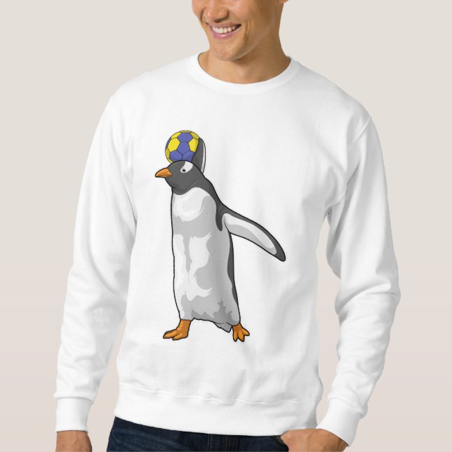 Pinguin Handball Handball Handball Sweatshirt (Vorderseite)