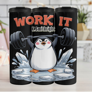 Pinguin Heftgewichte funktionieren Thermosbecher