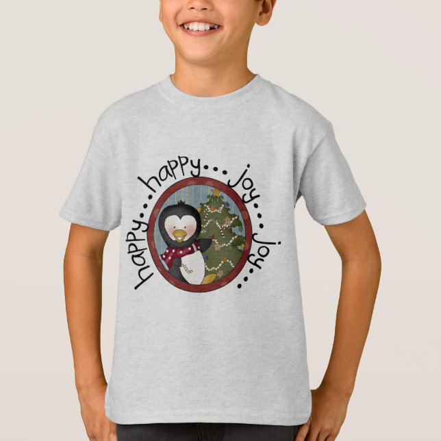 Pinguin Holiday T - Shirt und Geschenke (Vorderseite)