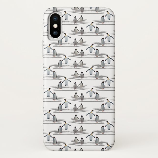 Pinguin Iceberg Party iPhone X Fall(Farbe auswähle Case-Mate iPhone Hülle (Rückseite)