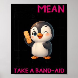 Pinguin Ich bin nicht böse ich bin nur ehrlich Die Poster