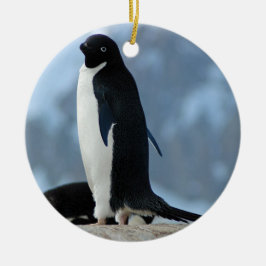 Pinguin in die Antarktis-Verzierung Keramik Ornament