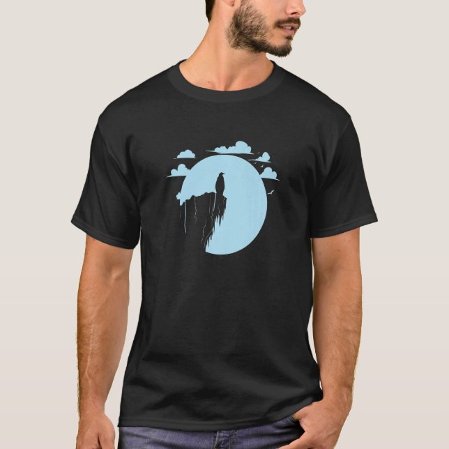 Pinguin in Moonlight T-Shirt (Vorderseite)