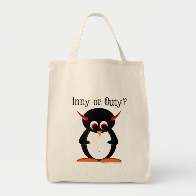 Pinguin-Inny- oder Outy-Tasche Tragetasche (Vorne)