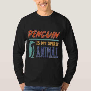 Pinguin ist mein Geist Tier Niedlicher Pinguin 08 T-Shirt