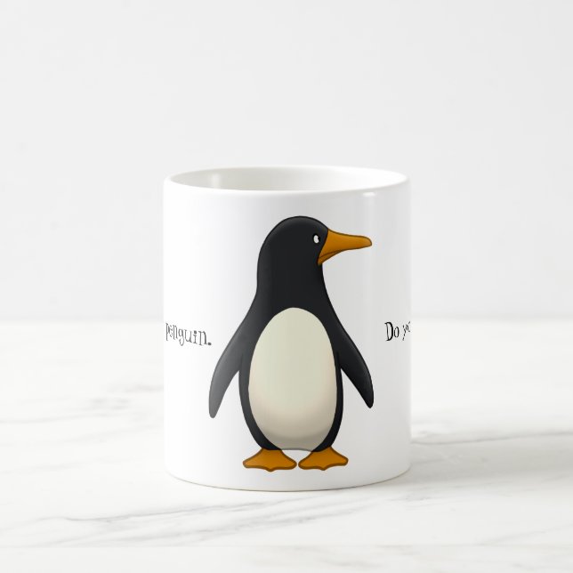 Pinguin Kaffeetasse (Mittel)