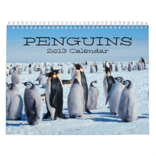Pinguin-Kalender Kalender