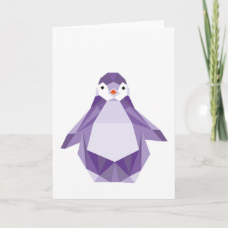 Pinguin-Karte Feiertagskarte