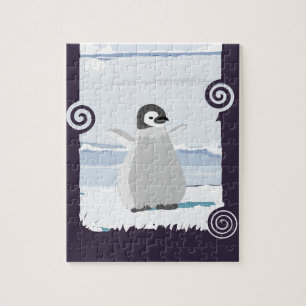 Pinguin-Kind Puzzle