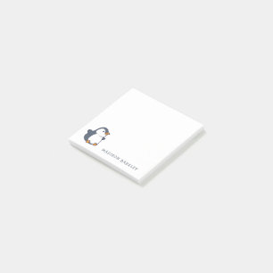 Pinguin-Kinder-Adorable Post-it Klebezettel