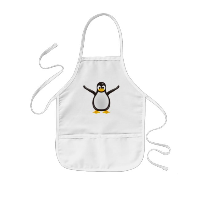 Pinguin Kinderschürze (Vorne)
