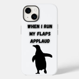 Pinguin klatscht unangemessen peinlich Beifall Case-Mate iPhone 14 Hülle