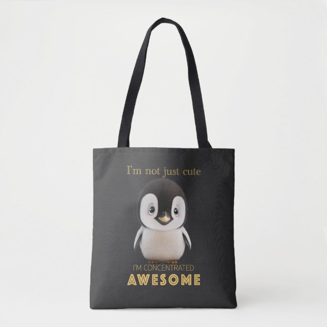 Pinguin konzentrierte Phantastische Niedlich Adora (Vorderseite)