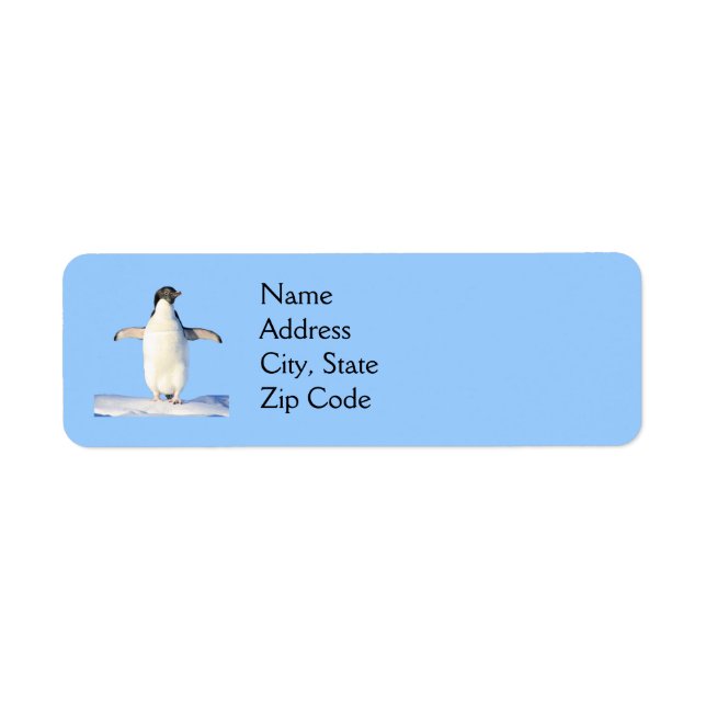 Pinguin Labels (Vorne)