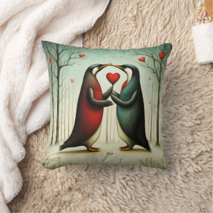 Pinguin Liebe 2 Kissen