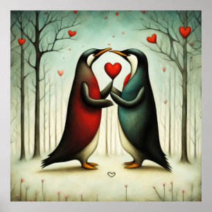 Pinguin Liebe 2 Poster