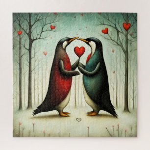 Pinguin Liebe 2 Puzzle