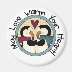 Pinguin Liebe Holiday Shirts und Geschenke Magnet
