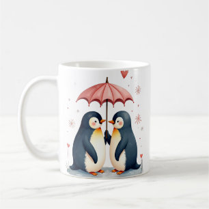 Pinguin Liebe Kaffeetasse