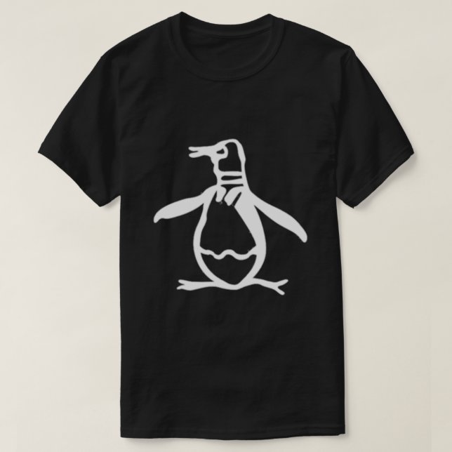 Pinguin-Logo auf dem Shirt Golf Klassischer T - Sh (Design vorne)