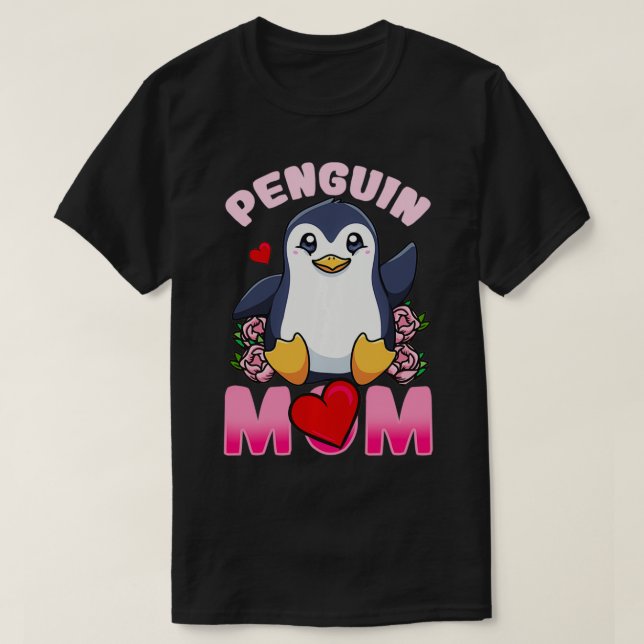 Pinguin Mama Pinguine Funny Gift Pullover (Design vorne)