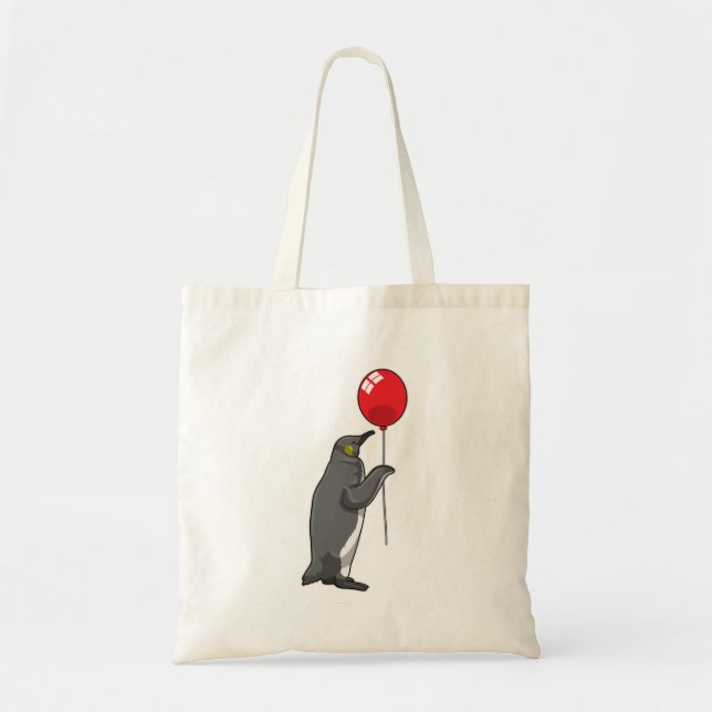 Pinguin mit Balloon Tragetasche (Vorne)