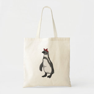 Pinguin mit Bandana Tragetasche