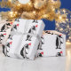 Pinguin mit dem Musterpapier "Herzballon" Geschenkpapier (Holidays)