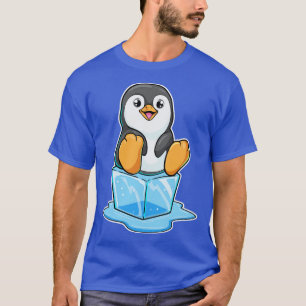 Pinguin mit Eiswürfeln T-Shirt