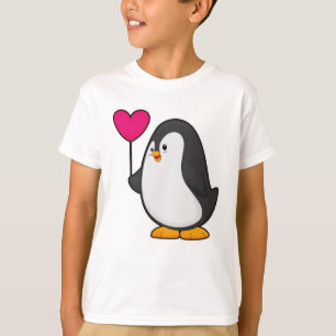 Pinguin mit Herzballon T-Shirt