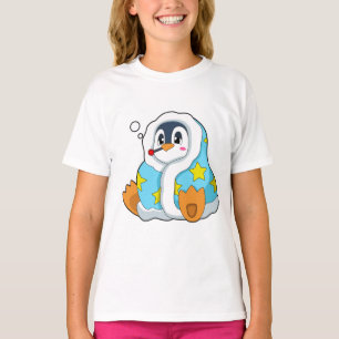 Pinguin mit klinischem Thermometer T-Shirt
